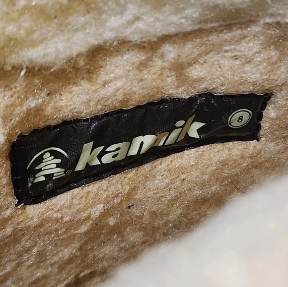 KAMIK CANADA women's Suede winter WOOL LINED SNOW BOOTS WATERPROOF & Rubber 8 M - Picture 8 of 8